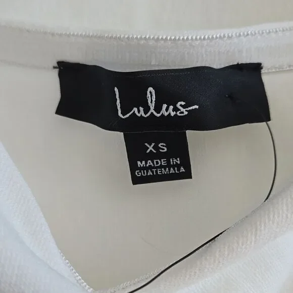 NWT Lulus How Much I Care Ivory Off-the-Shoulder Midi Dress - Picture 7 of 11